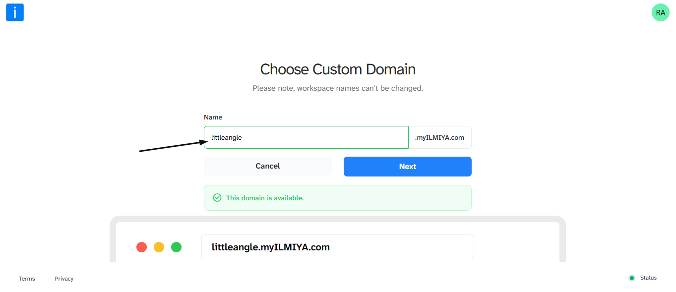 Custom Domain