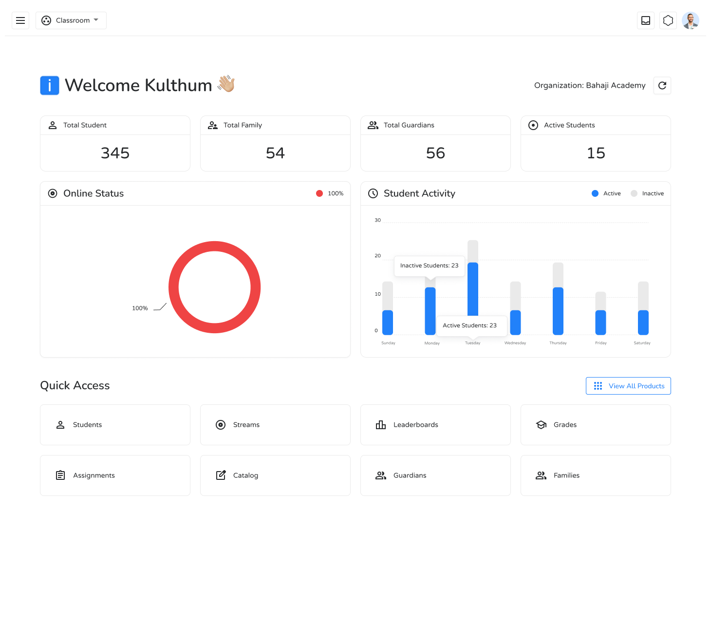 Dashboard
