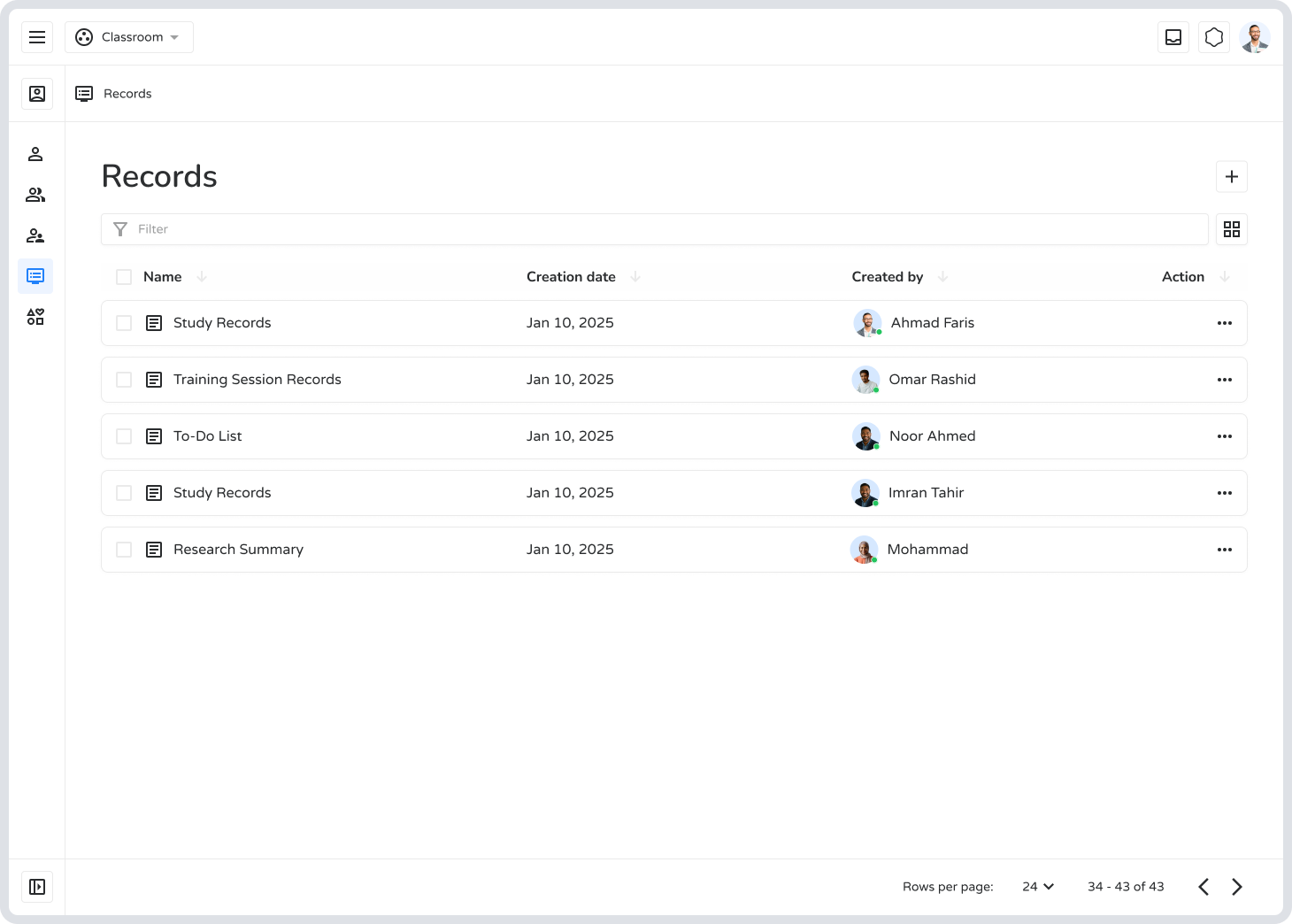 Dashboard